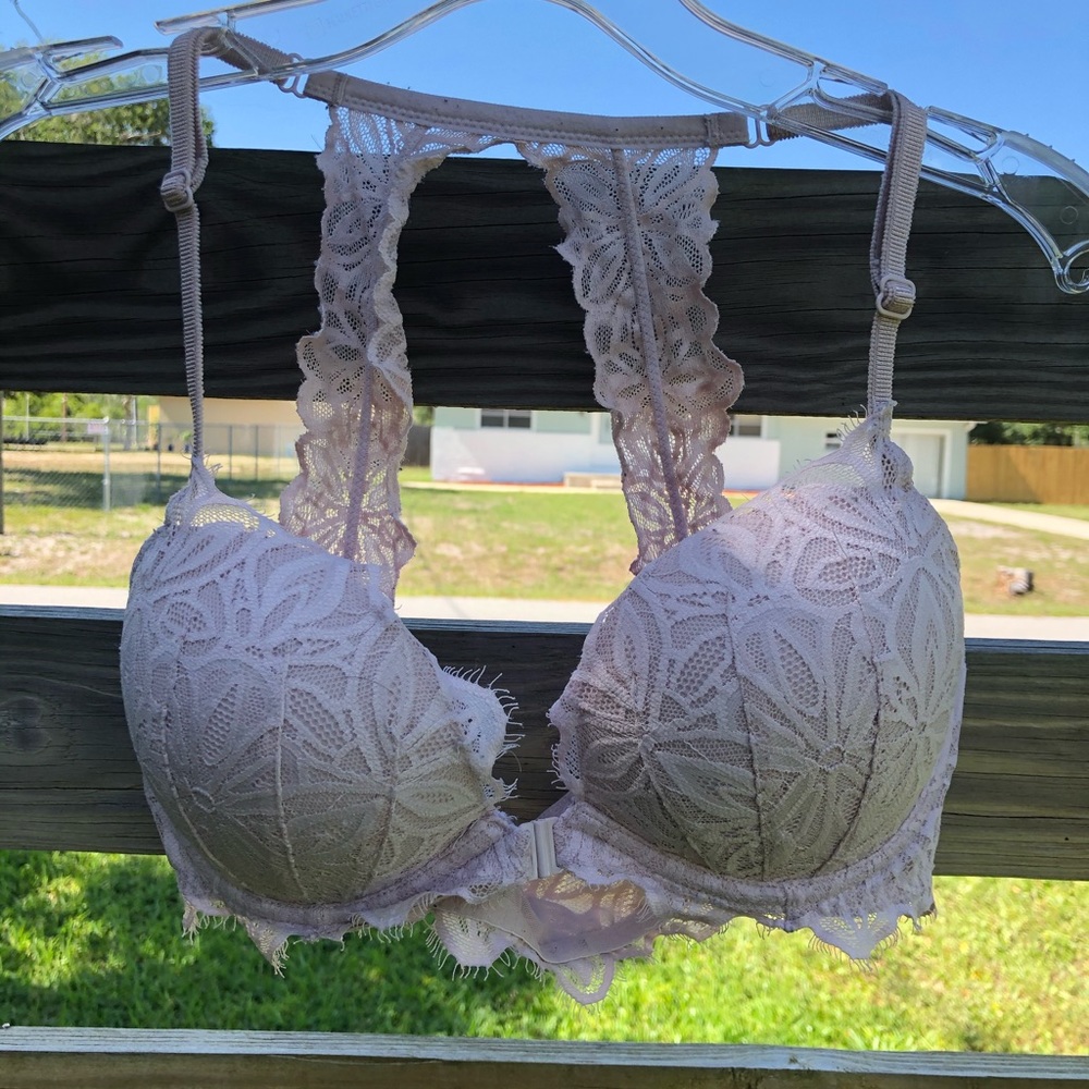 Victoria’s Secret pink bra